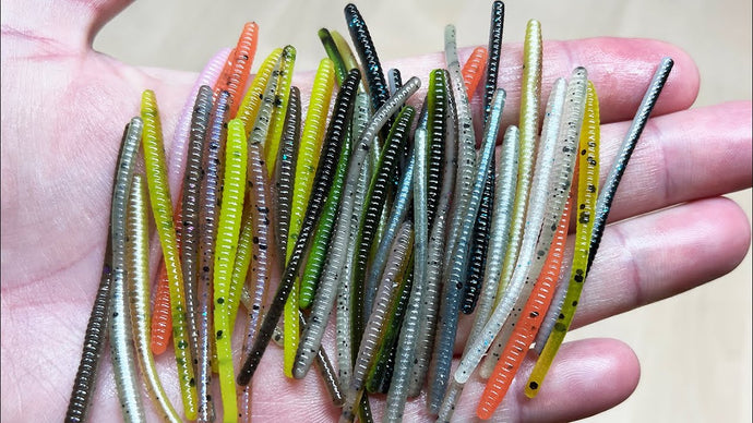 5 Ways To Rig The Ultra Finesse Worm - Underwater Footage