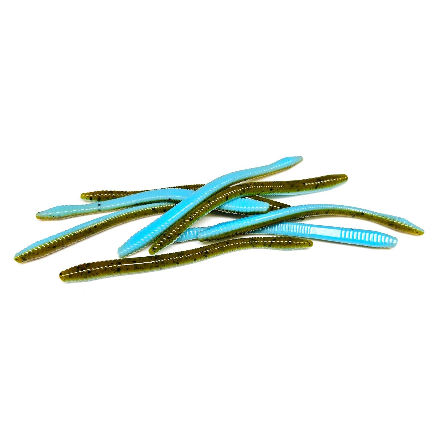 finesse worm fishing lure 6" MAGNUM Warrior Baits Finesse WormZ