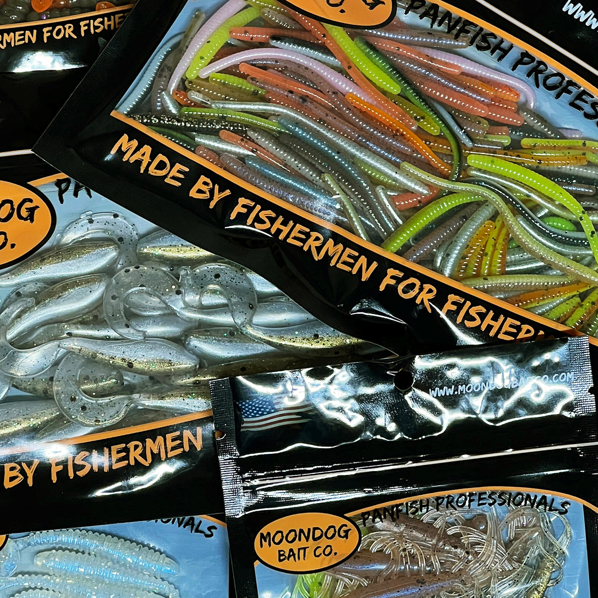 Realistic Soft Plastic Fishing Lure Baits For Crappie, Panfish & Bass –  Moondog Bait Co