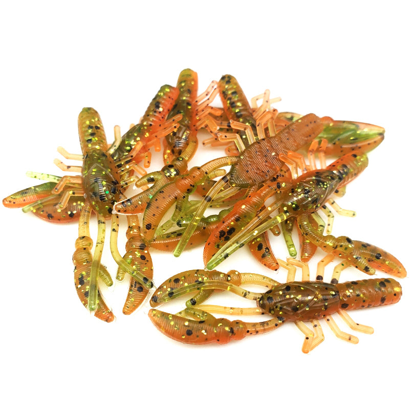 Micro Craws - Realistic Micro Finesse Crayfish Fishing Lure – Moondog Bait  Co