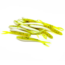 Load image into Gallery viewer, Chartreuse/White - Split-Tail Minnow
