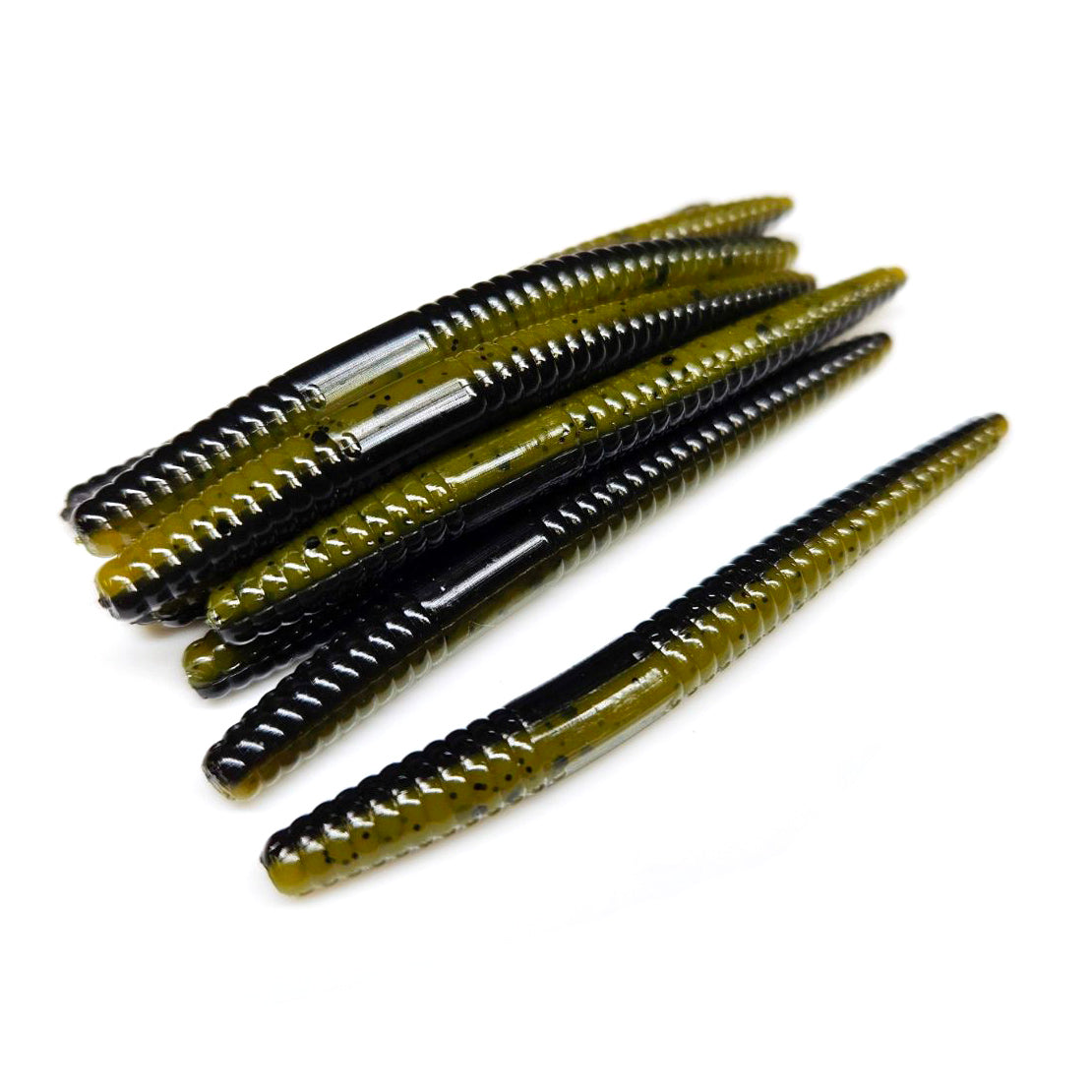 bass worms lures Goose Turd