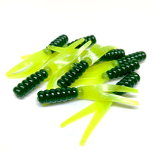 Load image into Gallery viewer, Green Pumpkin/Chartreuse - Crappie Floppers
