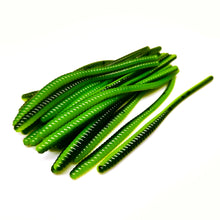 Load image into Gallery viewer, Green Pumpkin/Chartreuse - Ultra Finesse Worm