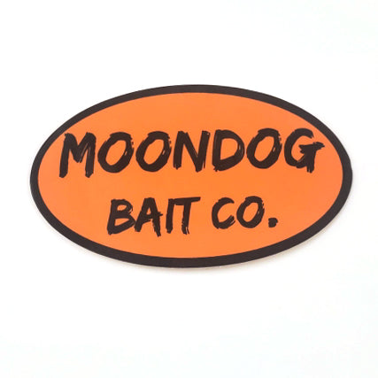 Moondog Bait Co. Logo Sticker