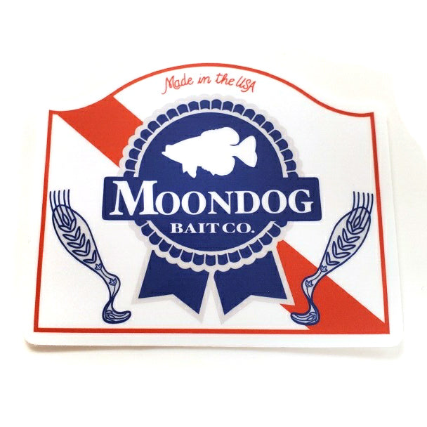 Moondog PBR Sticker