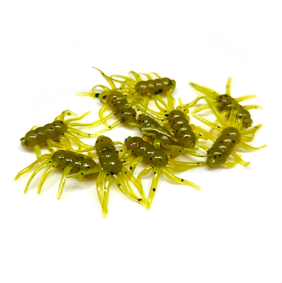 Pumpkin Green - Micro Spider Monkeys – Moondog Bait Co