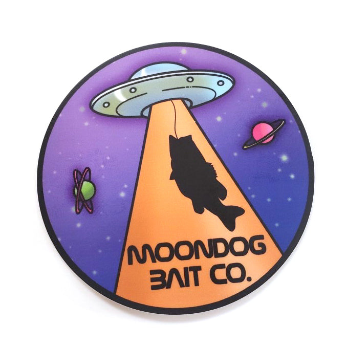 UFO Bass Sticker