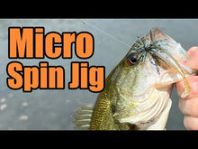 Load and play video in Gallery viewer, Blue Pumpkin - Micro Spin Jig
