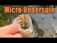 Load and play video in Gallery viewer, Micro Underspin J-Bend Jig Hooks

