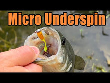 Load and play video in Gallery viewer, Micro Underspin J-Bend Jig Hooks