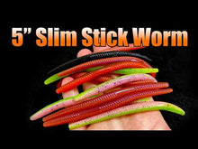 Load and play video in Gallery viewer, Black - Slim Stick Worm