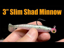 Load and play video in Gallery viewer, Silver Ice - Slim Shad Minnow