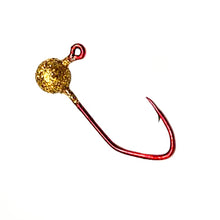 Load image into Gallery viewer, Red Sickle Jig Hooks - Powder Coated
