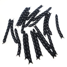 Load image into Gallery viewer, Black - Bloodworm 1"