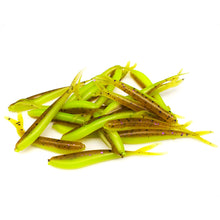 Load image into Gallery viewer, Pumpkin Chartreuse - Split-Tail Minnow