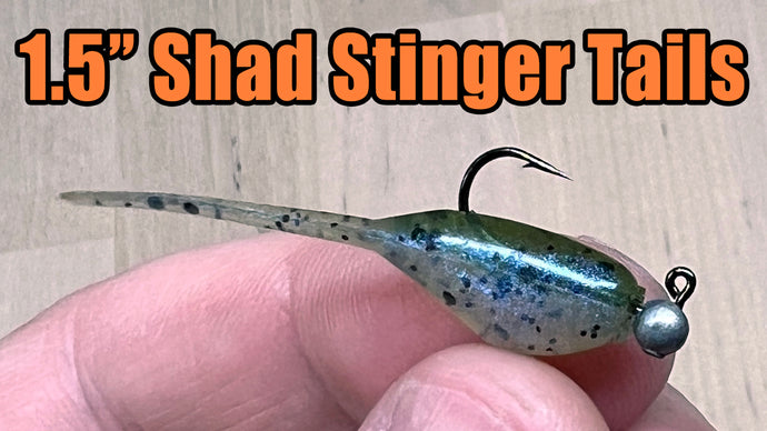 1.5" Shad Stinger Tails Video