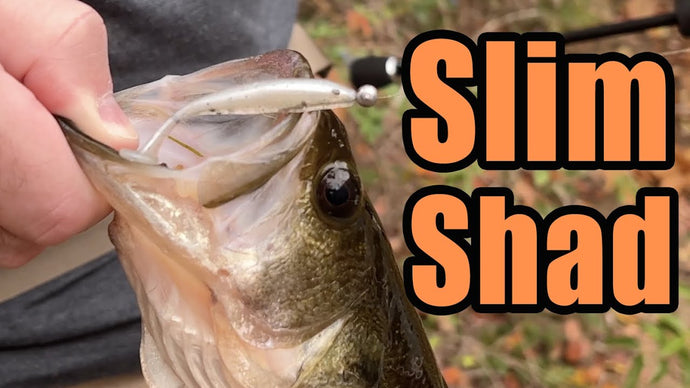 Slim Shad Minnow 2" Paddle Tail Swimbait