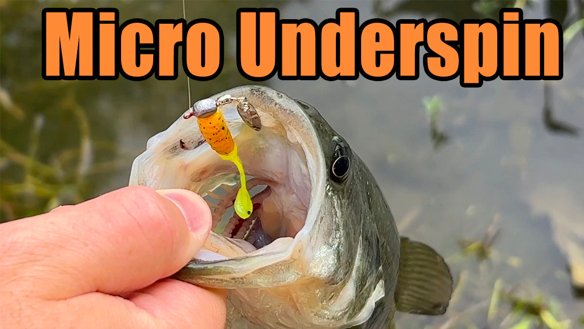 Micro Underspin Jig Video – Moondog Bait Co