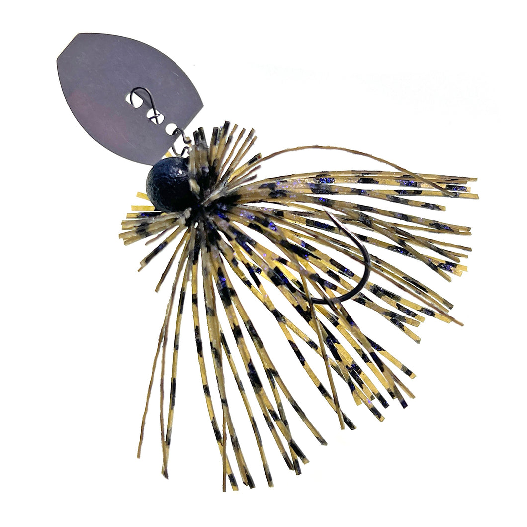 Army Green Pumpkin Purple - Micro Bladed Jig