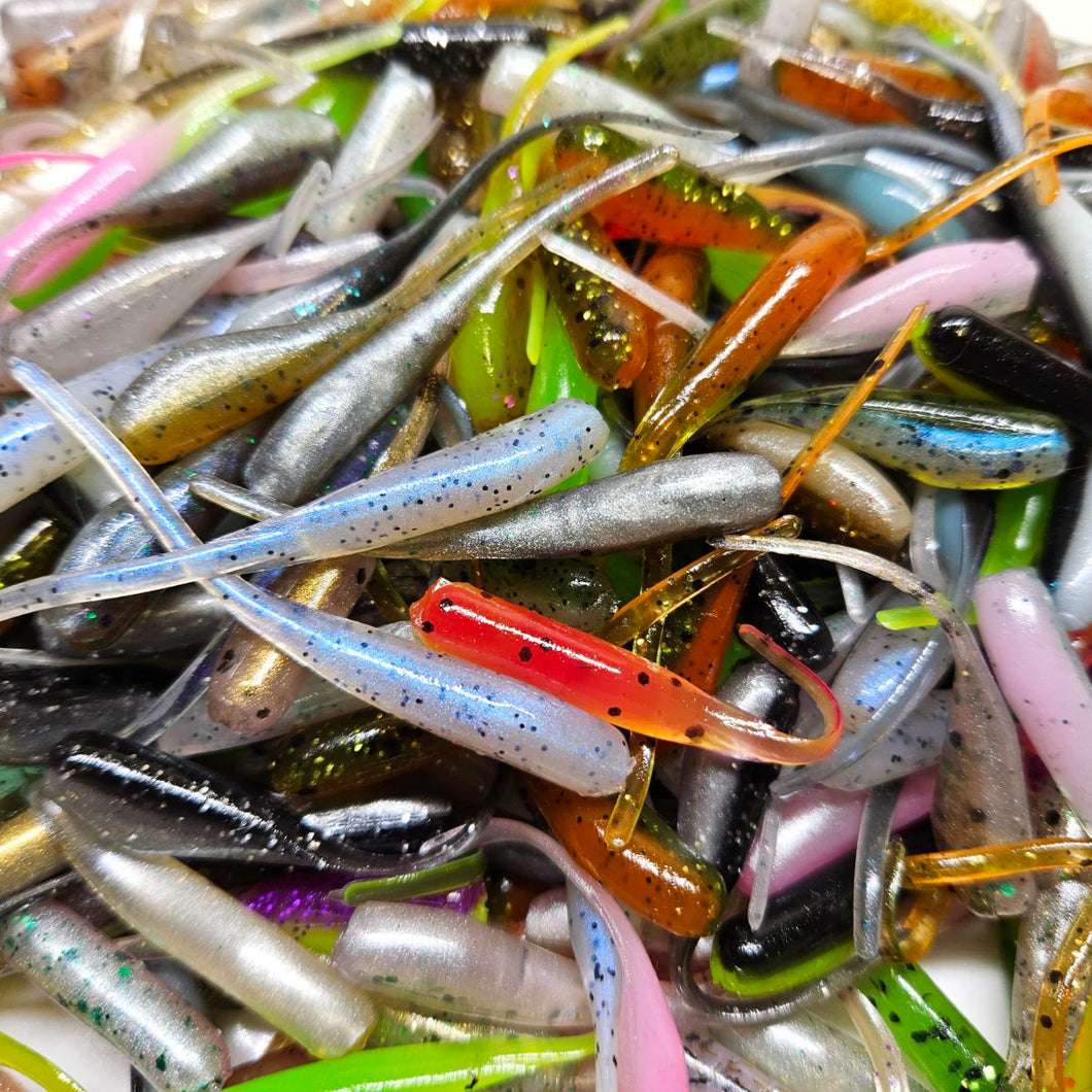 Assorted Colors - Shad Stinger Tails