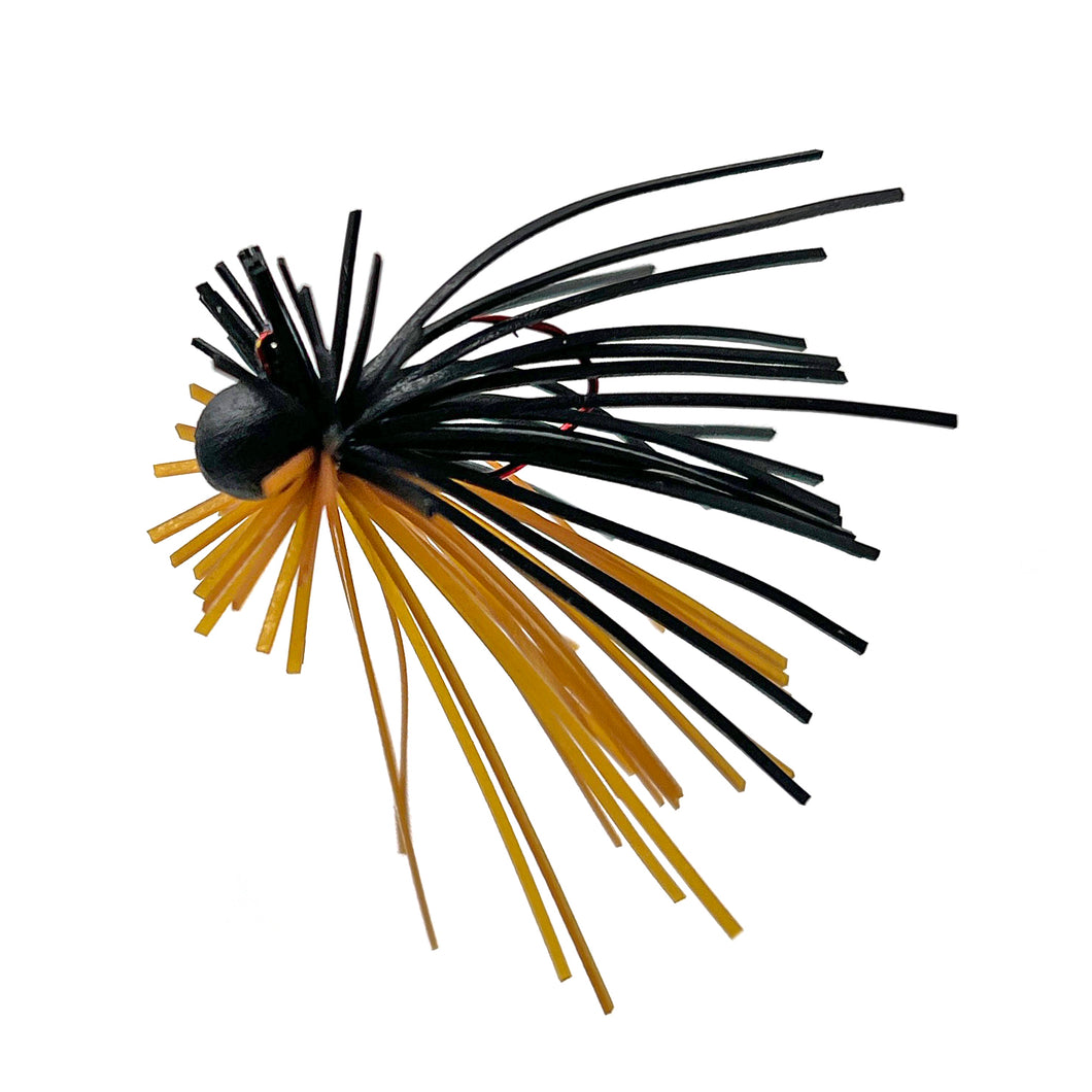 Black Pumpkin  - Micro Spin Jig