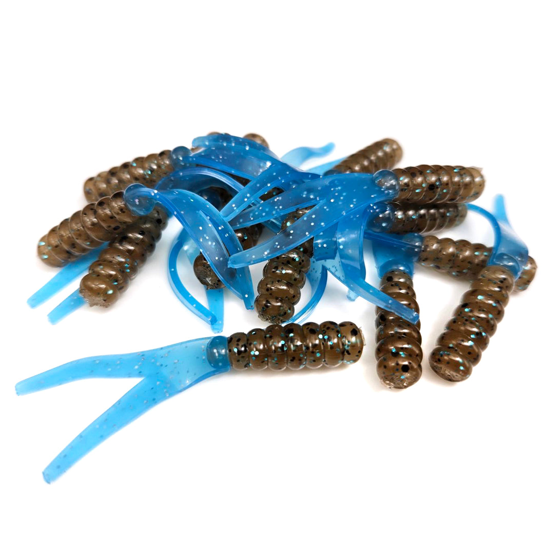 Blue Craw - Crappie Floppers
