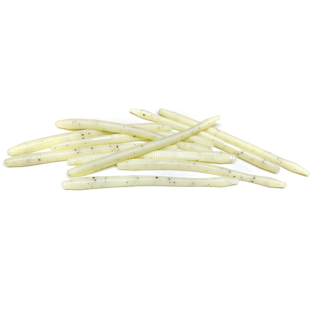 Bone White - Finesse Worm