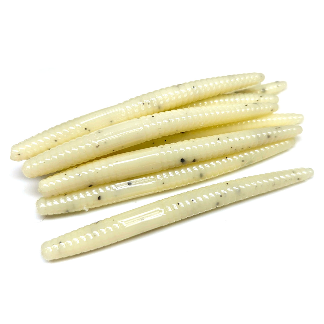 Bone White - Mini Stick Worm