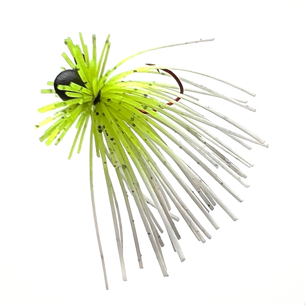 Chartreuse/Pearl - Micro Spin Jig