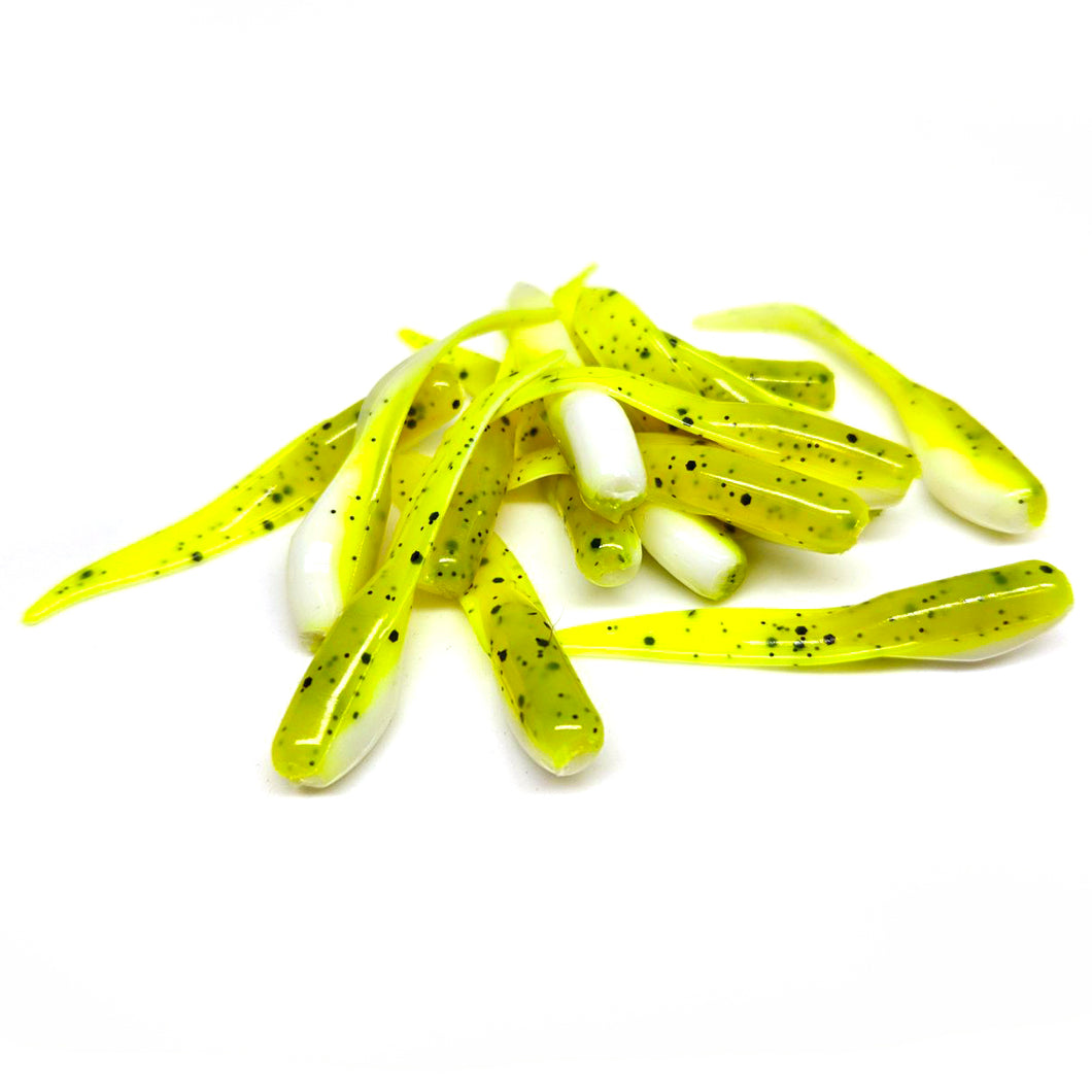 Chartreuse/White - Shad Reapers