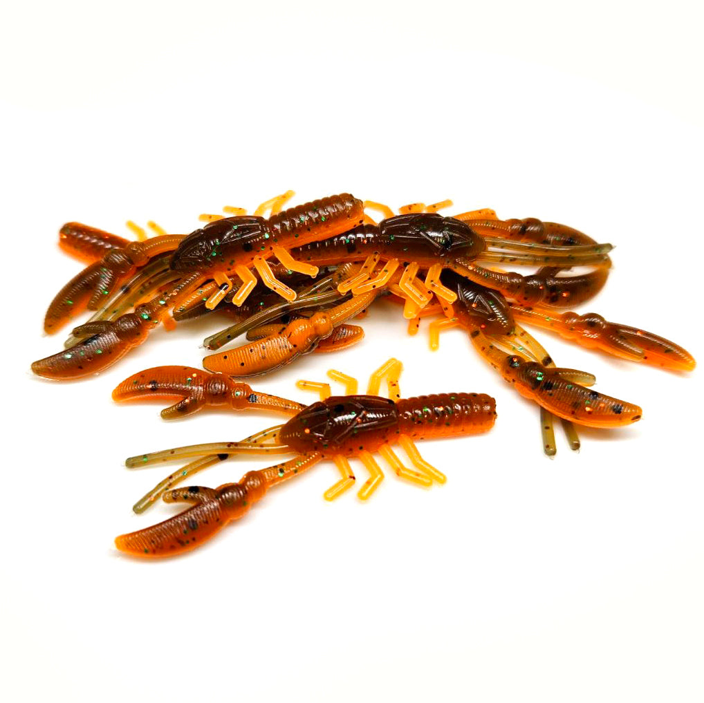 best crayfish lures for bass hdbfhdjnf  Creek Life Lure Co The X Zone Lures Stealth Finesse Series Stealth Craw is 2.5 and is an ultra realistic crawfish profile that is made with X Zones special blend of soft plastic ingredients that allows the claws to float mimicking the defensive position of a real crawfish Find Crawfish & Throw This