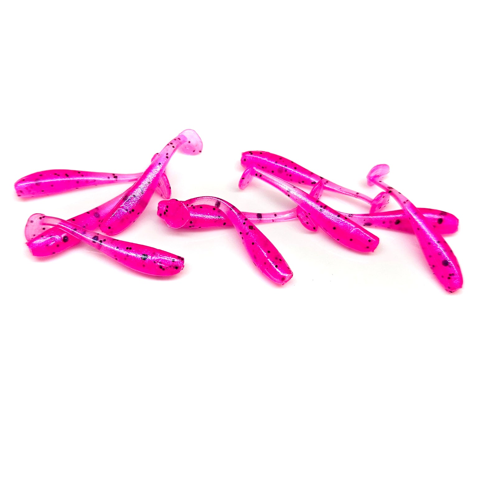 Micro Soft Plastic Fishing Baits - Micro Finesse Ultralight Lures Jigs   Moondog Bait Co