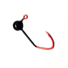 Load image into Gallery viewer, Red Sickle Jig Hooks - Powder Coated
