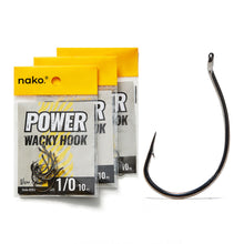 Load image into Gallery viewer, Power Wacky Rig Hooks - Nano Smooth Coating
