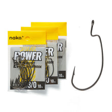 Load image into Gallery viewer, Power EWG Offset Worm Hooks - Nano Smooth Coating
