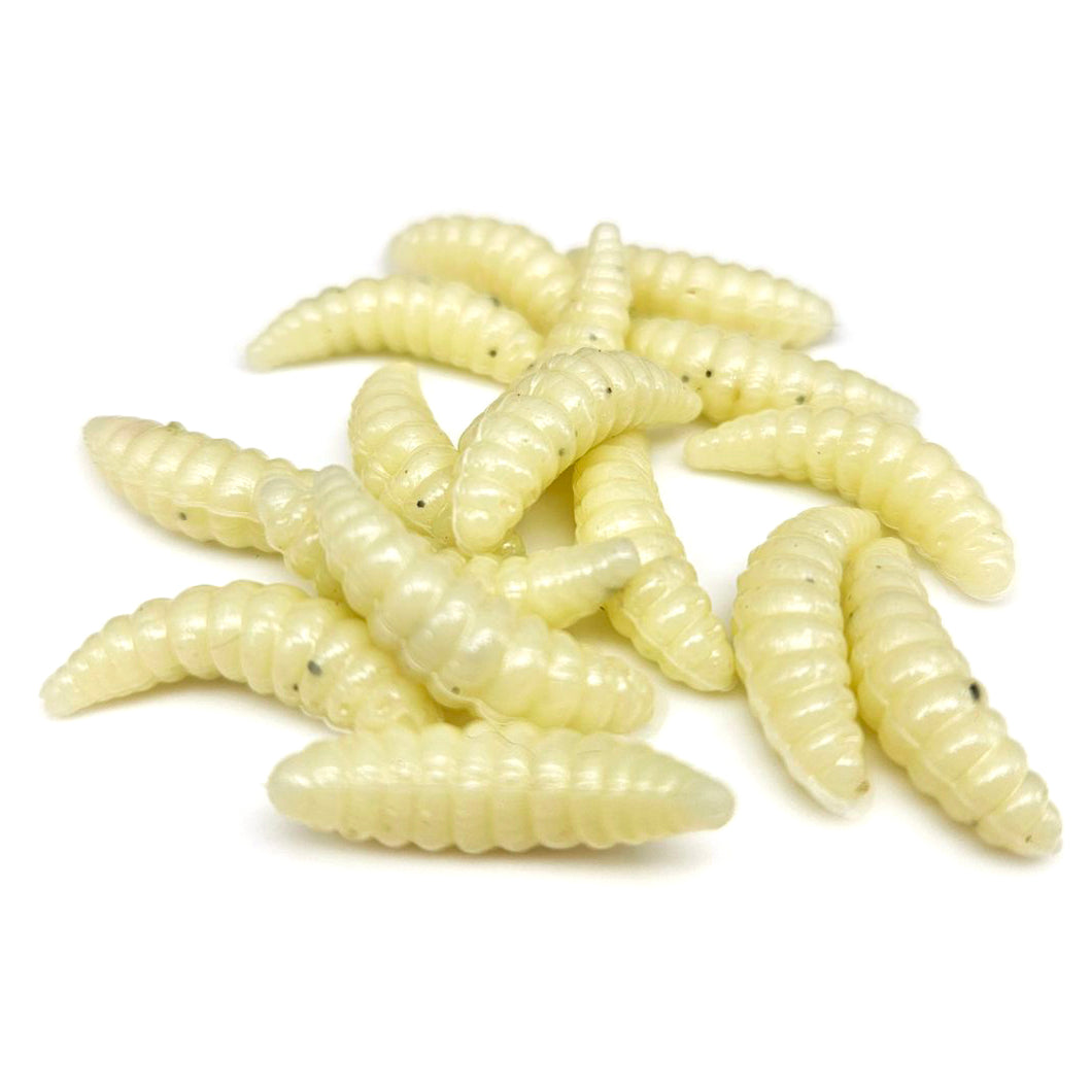 Natural - Wax Worms – Moondog Bait Co