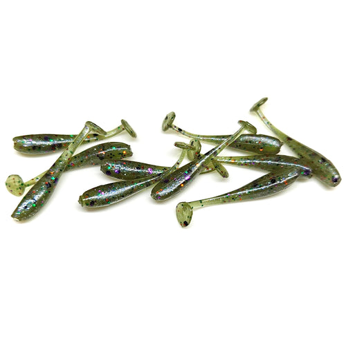 Micro Soft Plastic Fishing Baits - Micro Finesse Ultralight Lures Jigs ...