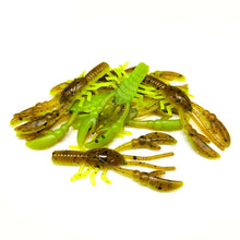 Load image into Gallery viewer, Pumpkin Chartreuse - Finesse Craw
