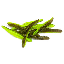Load image into Gallery viewer, Pumpkin Chartreuse - Jeddi Worm
