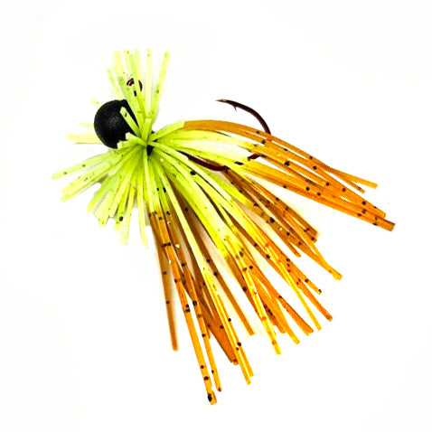Pumpkin Chartreuse - Micro Spin Jig
