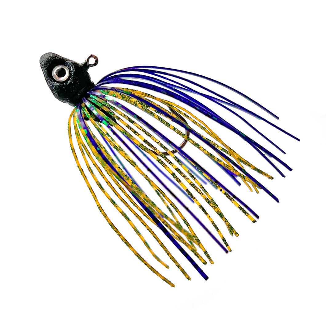 Pumpkin Junebug - Micro Swim Jig