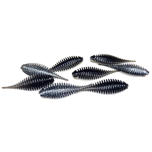 Micro Soft Plastic Fishing Baits - Micro Finesse Ultralight Lures Jigs ...