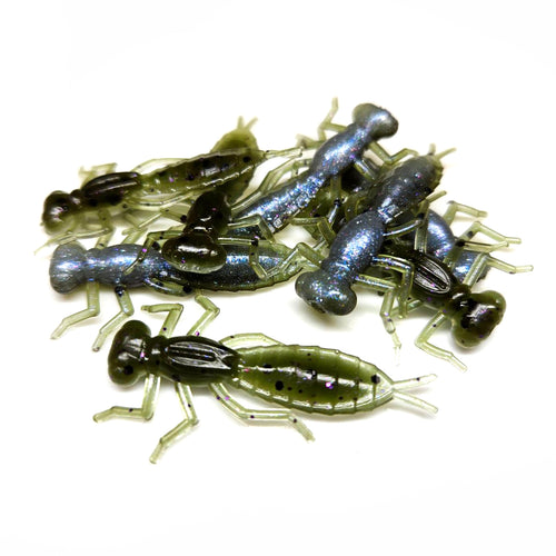 Realistic Soft Plastic Fishing Lure Baits For Crappie, Panfish