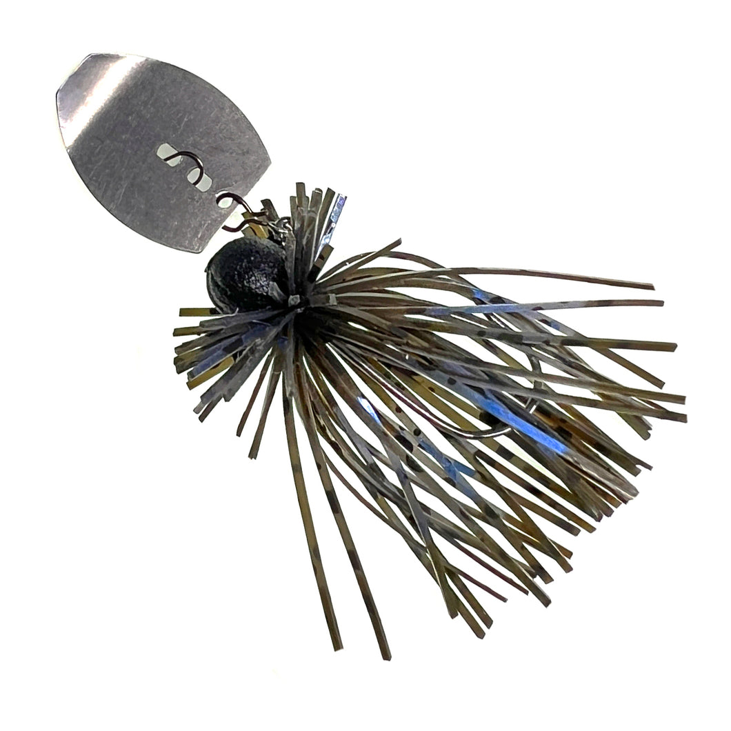 Magic Craw Blue Swirl - Micro Bladed Jig