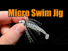 Load and play video in Gallery viewer, Blu Moon - Micro Swim Jig
