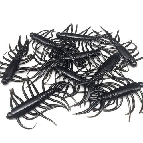 Ned Rig Baits Hellgrammite Soft Plastic Fishing Lures 20-Pack (2