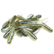 Load image into Gallery viewer, Crappie Cracklin&#39; - 1&quot; Micro Shad Stinger Tails
