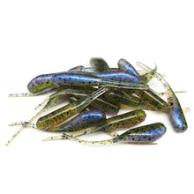 Load image into Gallery viewer, Electric Watermelon - 1&quot; Micro Shad Stinger Tails
