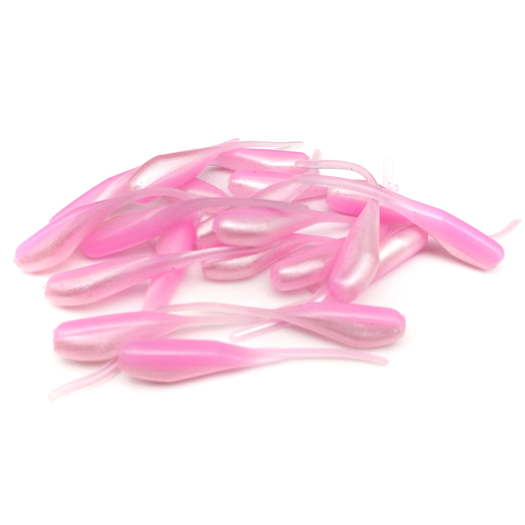 Pink Ice - Shad Stinger Tails